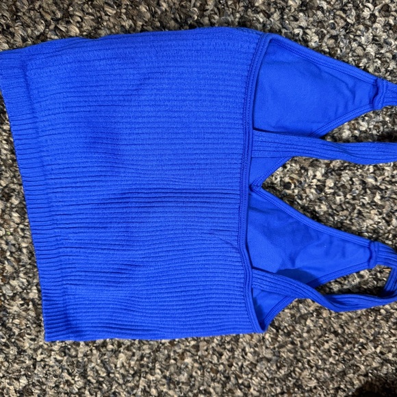 Wishlist Blue Ribbed Top - Picture 2 of 4